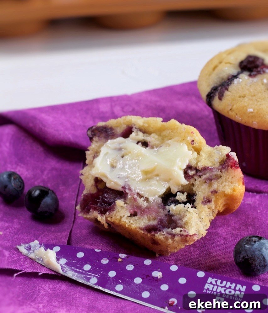 Blueberry Muffins.