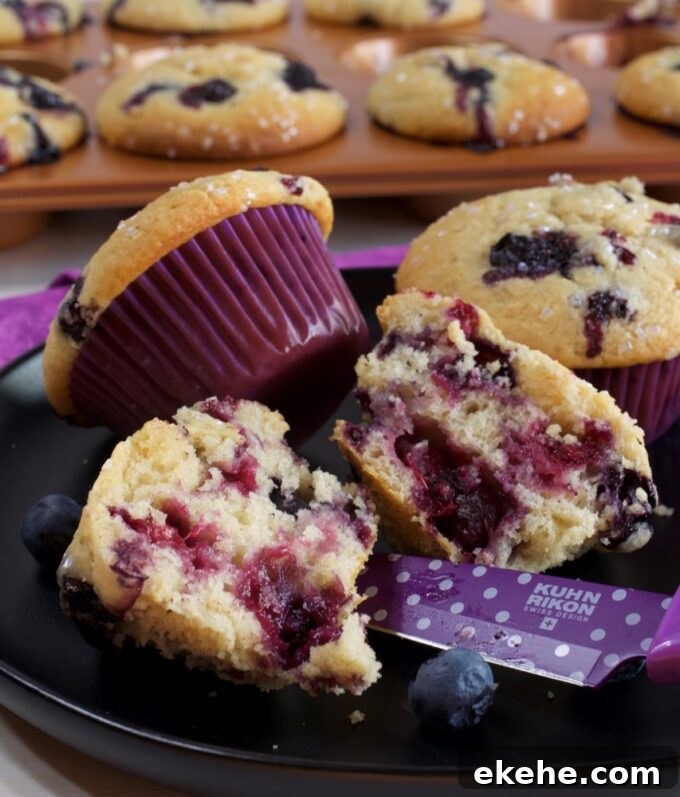 Blueberry Muffins.