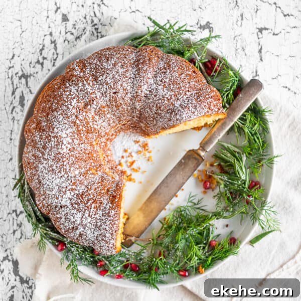 Cream Sherry Bundt Cake