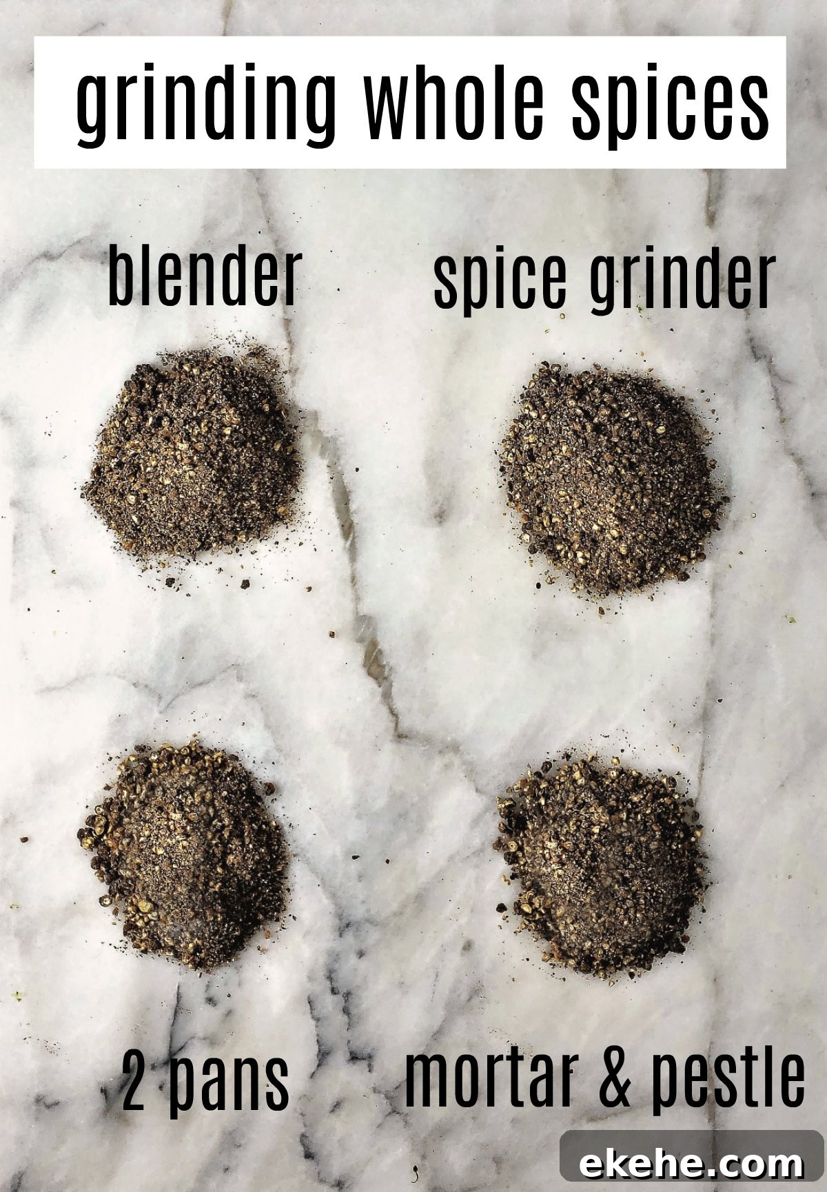 grinding whole spices
