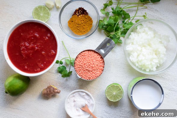 Curried Lentil Soup
