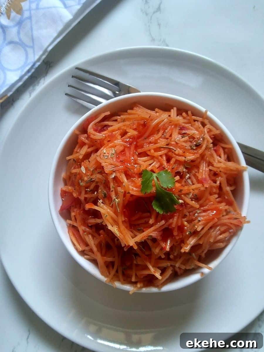 Tomato Garlic Vermicelli