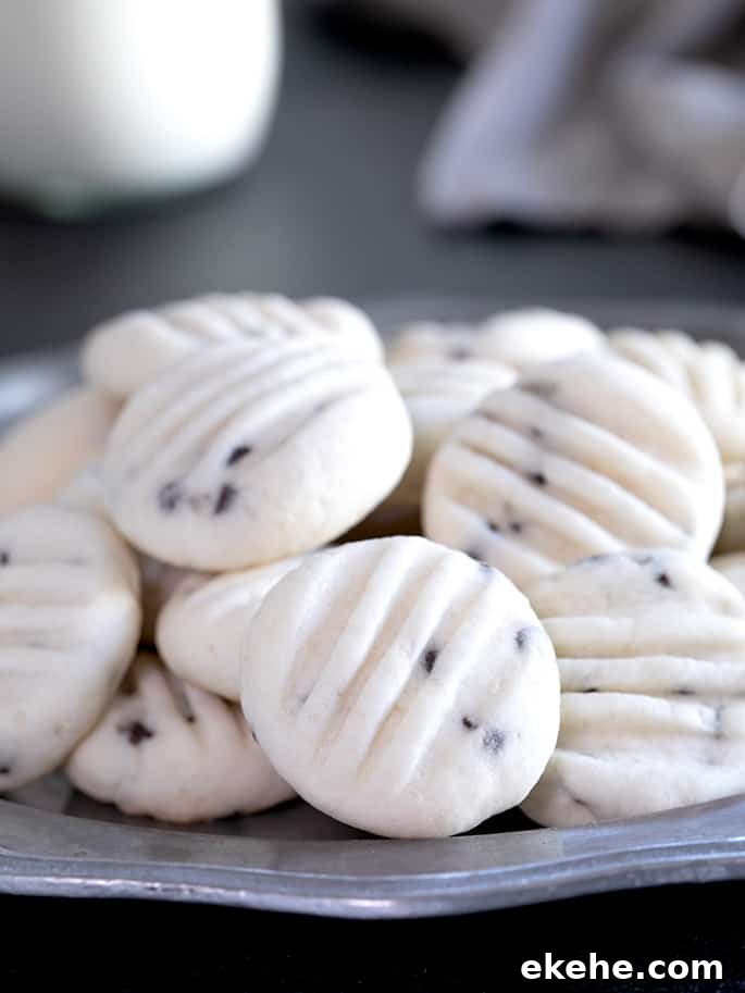 These delicate gluten free meltaway cookies are a cross between a butter cookie and shortbread, and really do melt in your mouth. Make them as drop cookies or roll them out and cut out shapes. 