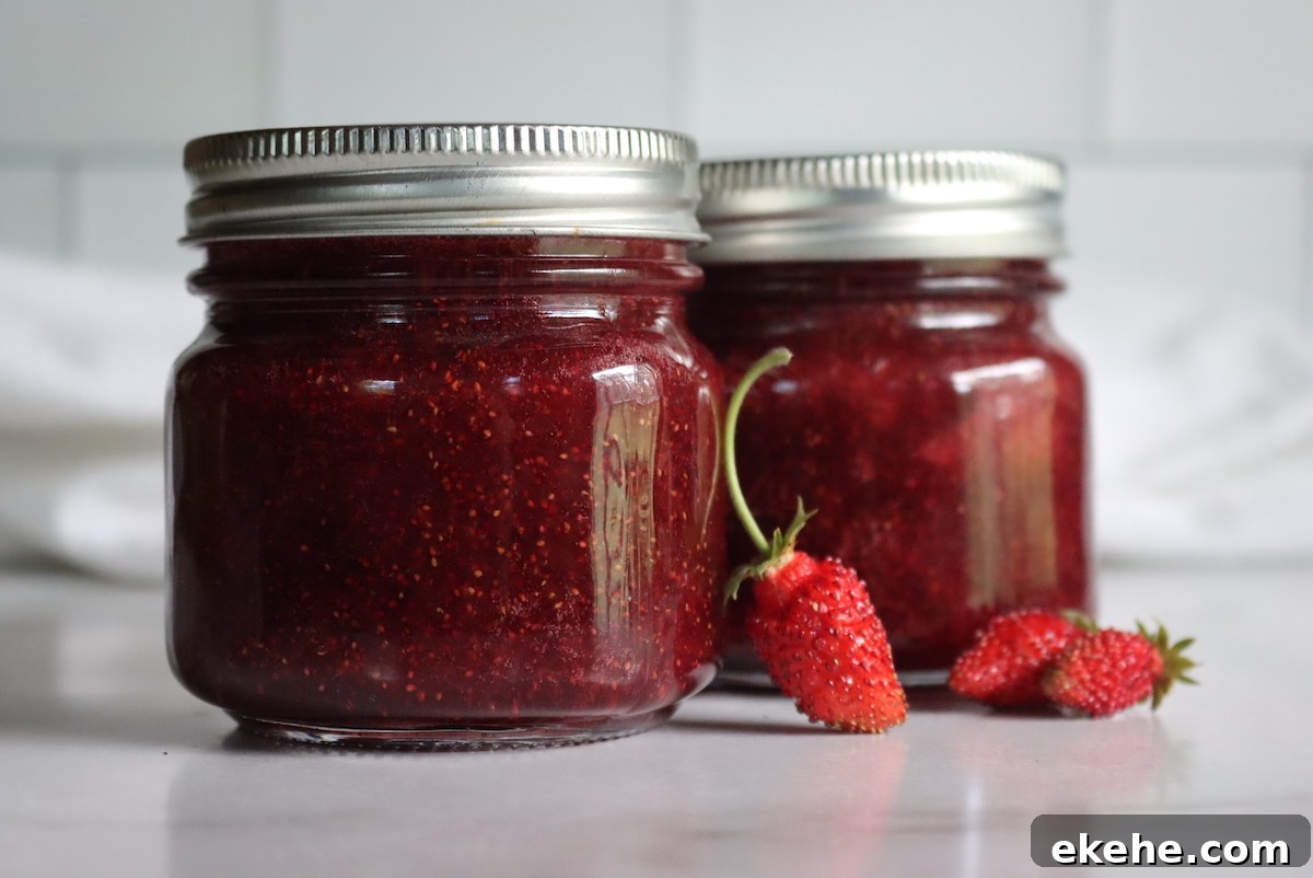 Alpine Strawberry Jam
