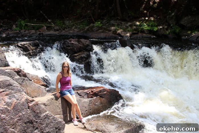 waterfall in the kawarthas