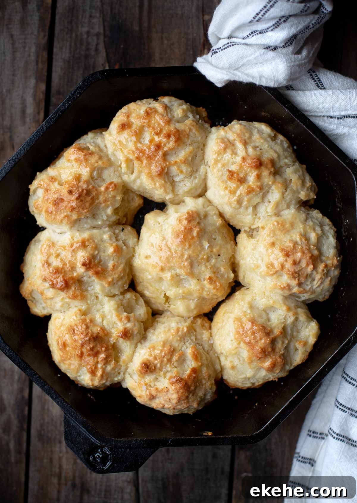 Cast Iron Buttermilk Biscuits