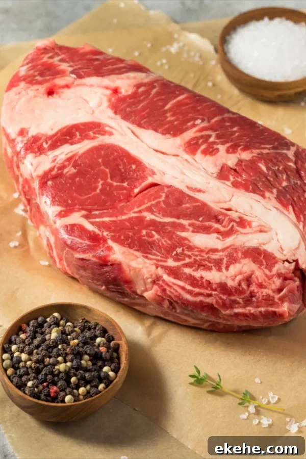 raw chuck roast