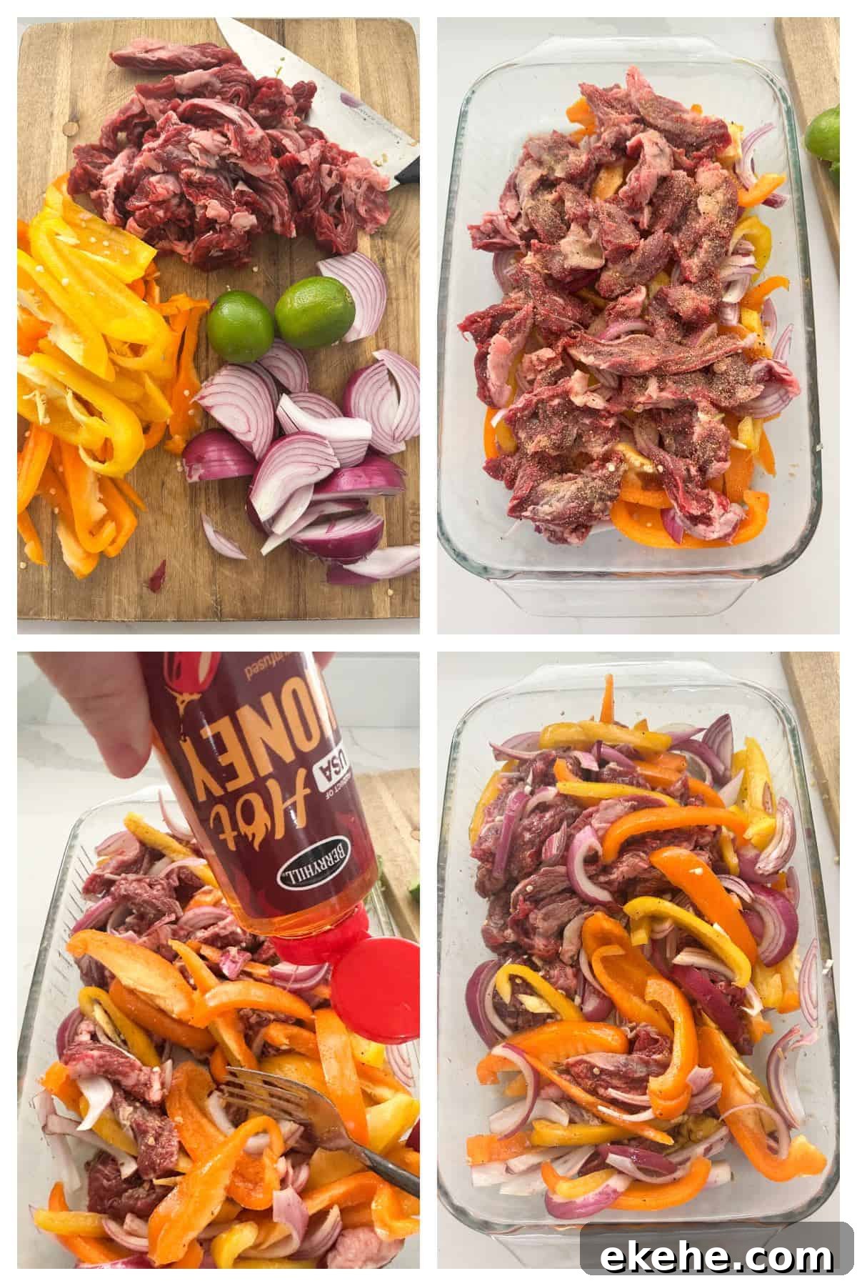 how to marinate skirt steak for fajitas step by step 