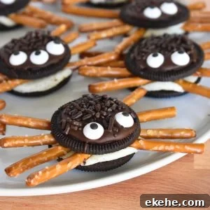 Oreo Cookie Spiders recipe.