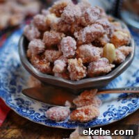 old fashioned candied peanut recipe for the holiday parties