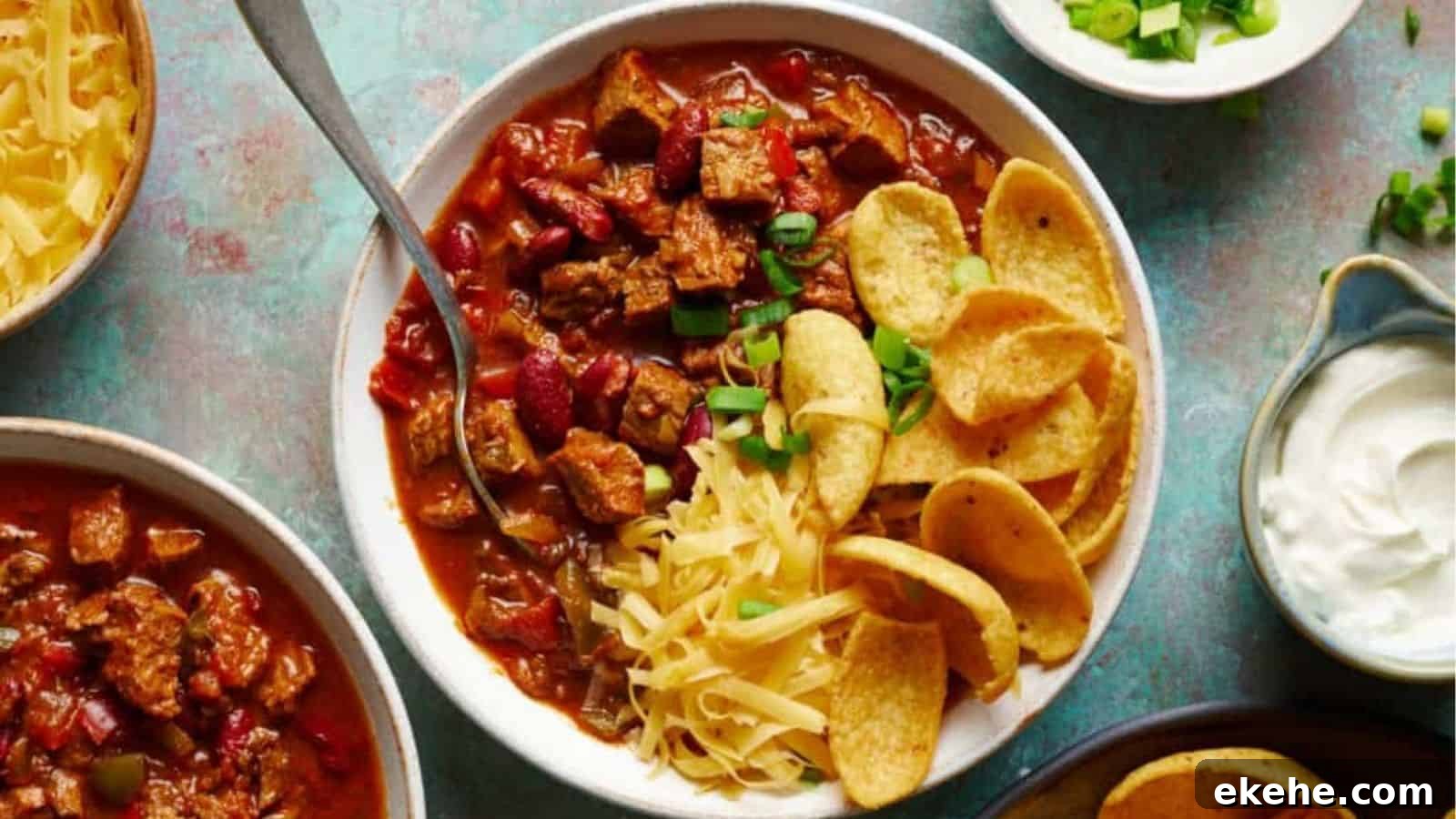 Slow Cooker Steak Chili