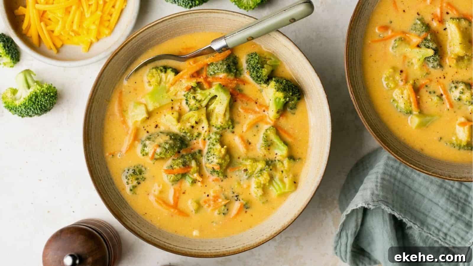 Instant Pot Broccoli Cheddar Soup
