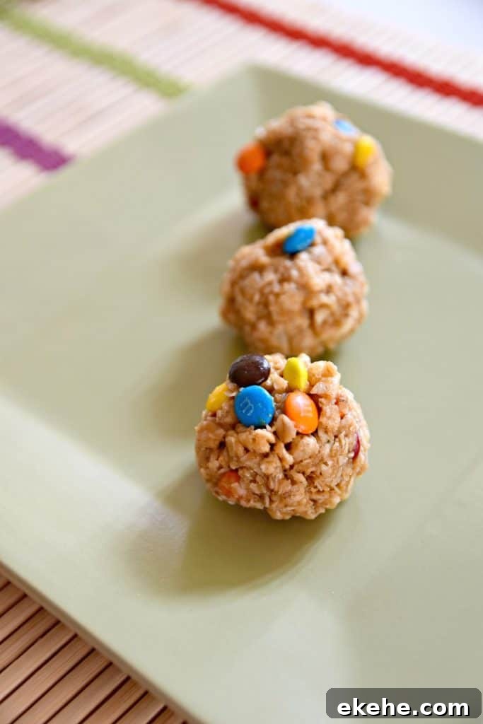 energy bites on plate