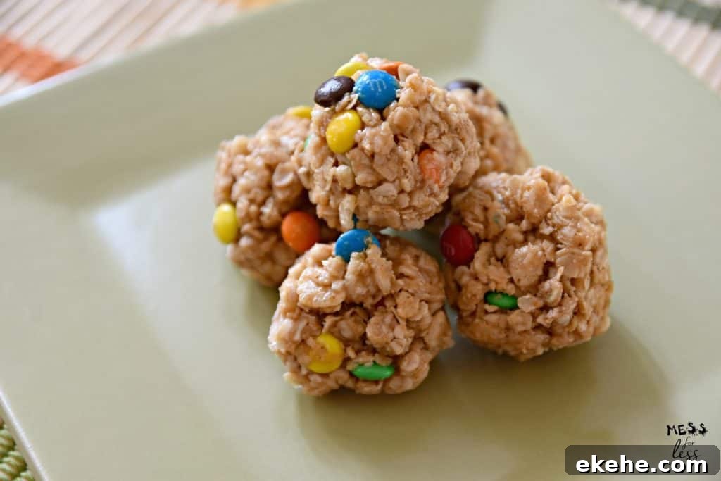 Monster Cookie Energy Balls