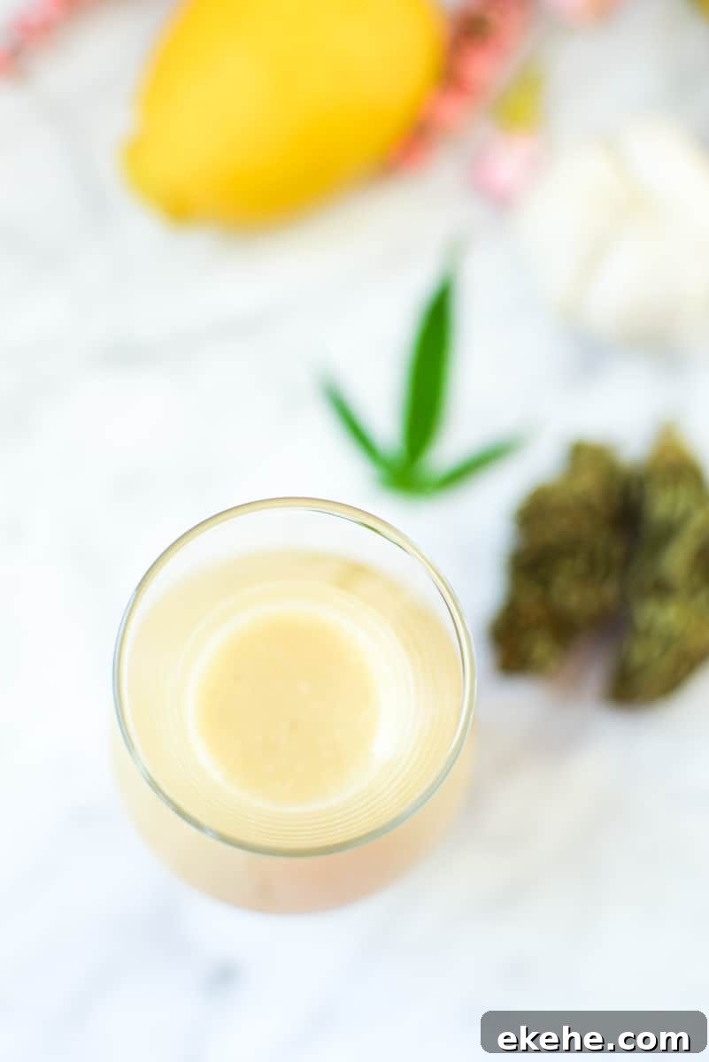 Zesty Cannabis-Infused Lemon Vinaigrette