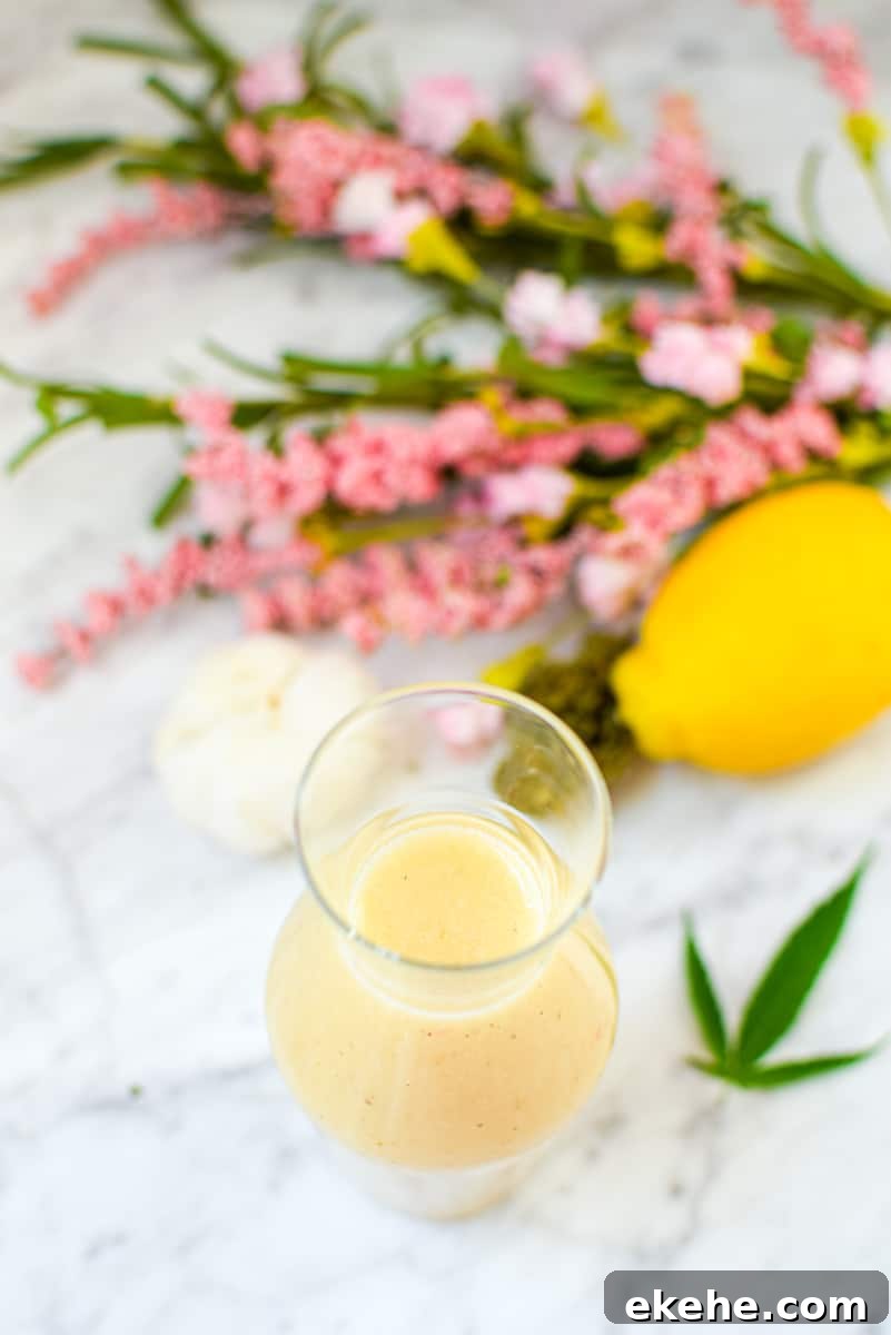 Zesty Cannabis-Infused Lemon Vinaigrette
