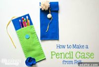 DIY Felt Pencil Case: Step-by-Step Sewing Tutorial