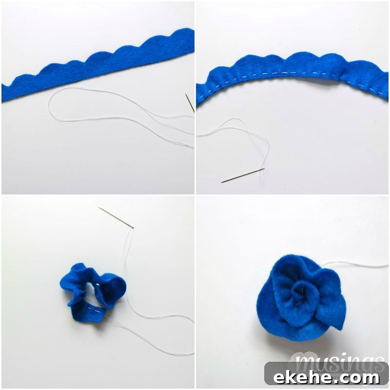 A step by step photo tutorial for how to make a pencil case from felt. This is a perfect beginner sewing project - it's so easy, the kids can do it! Plus they'll love customizing their own pencil case for back to school!