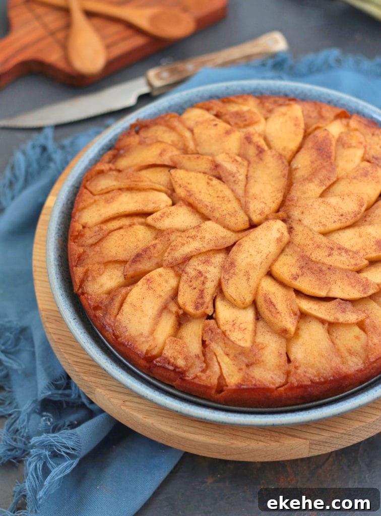 Apple Upside-Down Cake