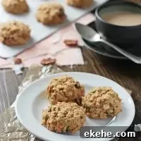 Healthier Carrot Cake Cookies | cookiemonstercooking.com