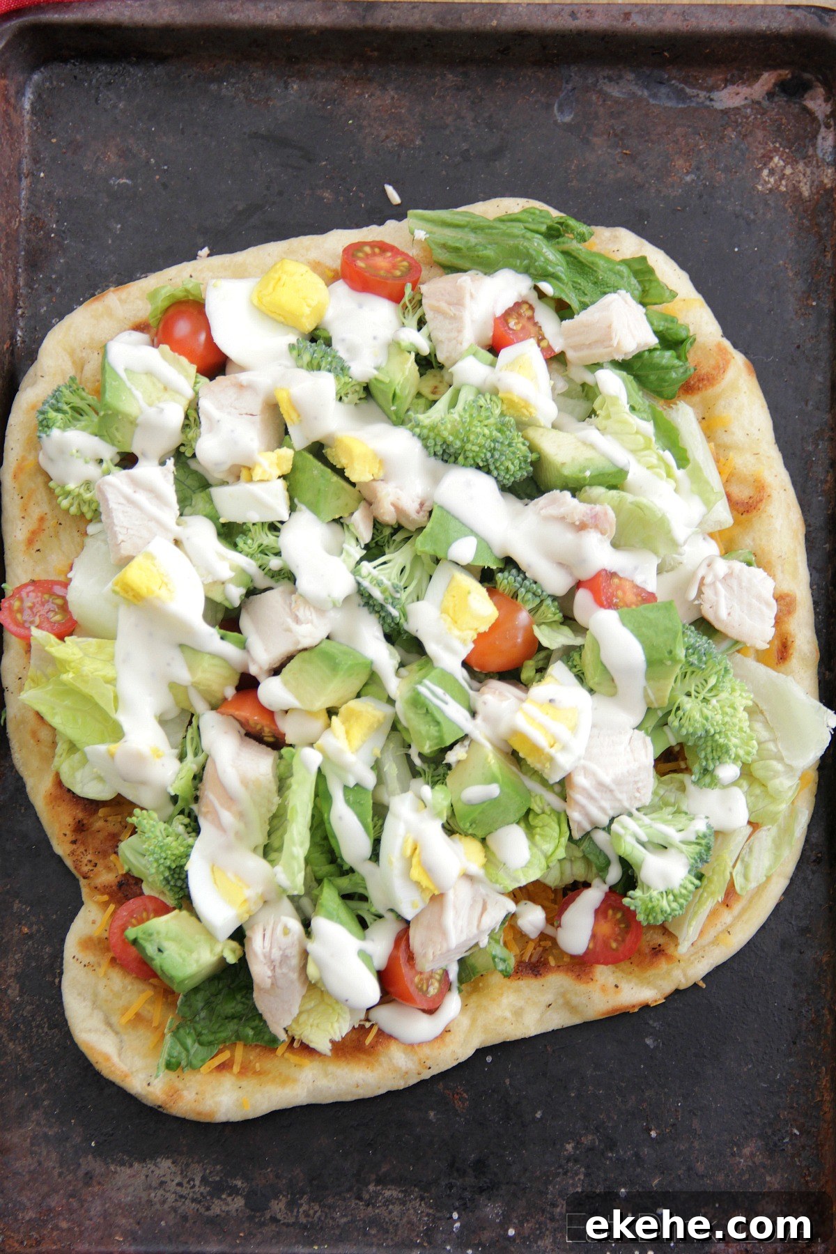 Cobb Salad Pizza