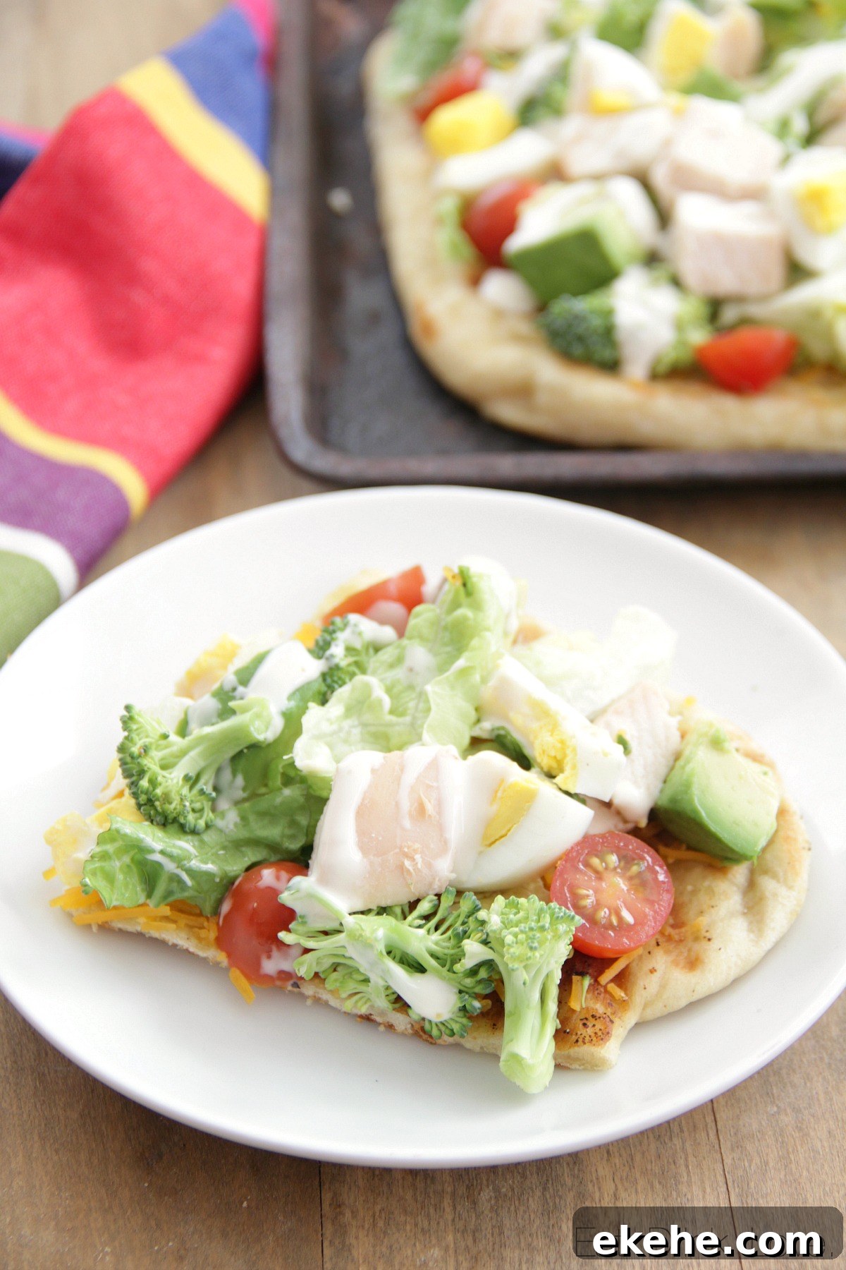 Cobb Salad Pizza