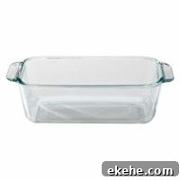 Pyrex 1.5-Quart Clear Basics Glass Loaf Pan (Set of 2)