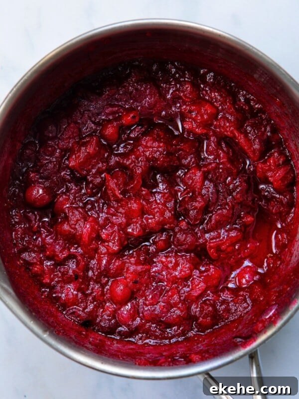 Homemade Cranberry Sauce