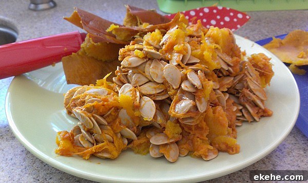 Step by Step Slow Cooker Pumpkin Purée