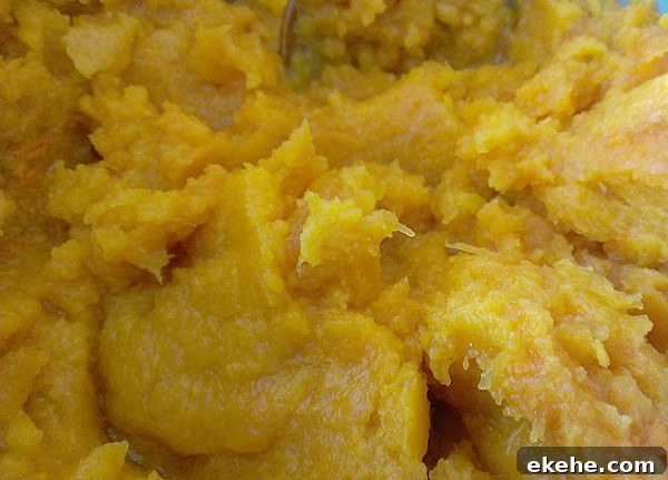 Step by Step Slow Cooker Pumpkin Purée