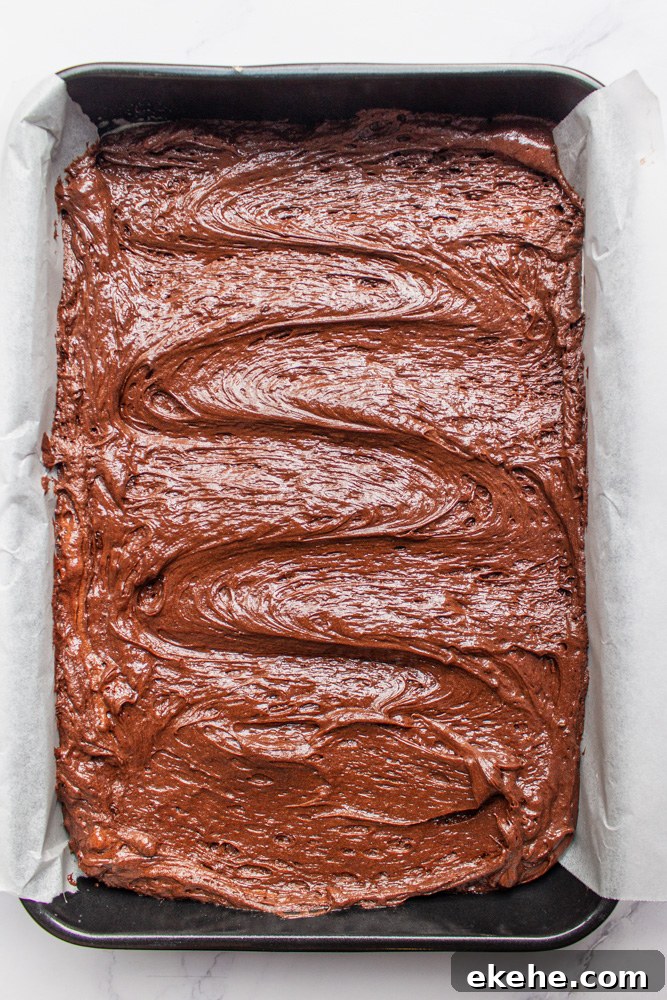brownie batter