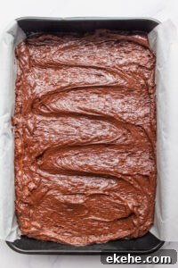 brownie batter