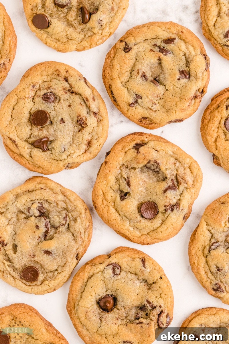 pan of nestle toll house cookies