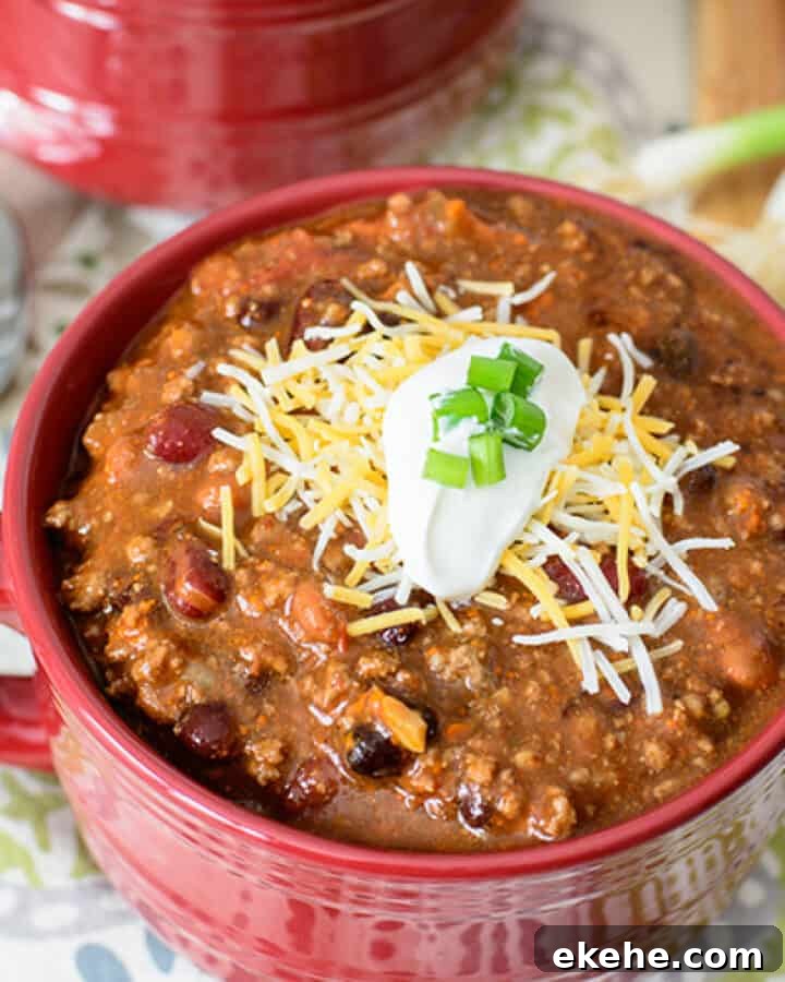 easy chili from scratch