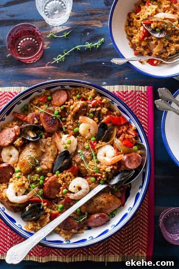 Healthy Paella Recipe