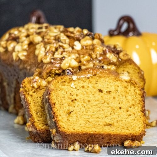 Pumpkin Praline Bread