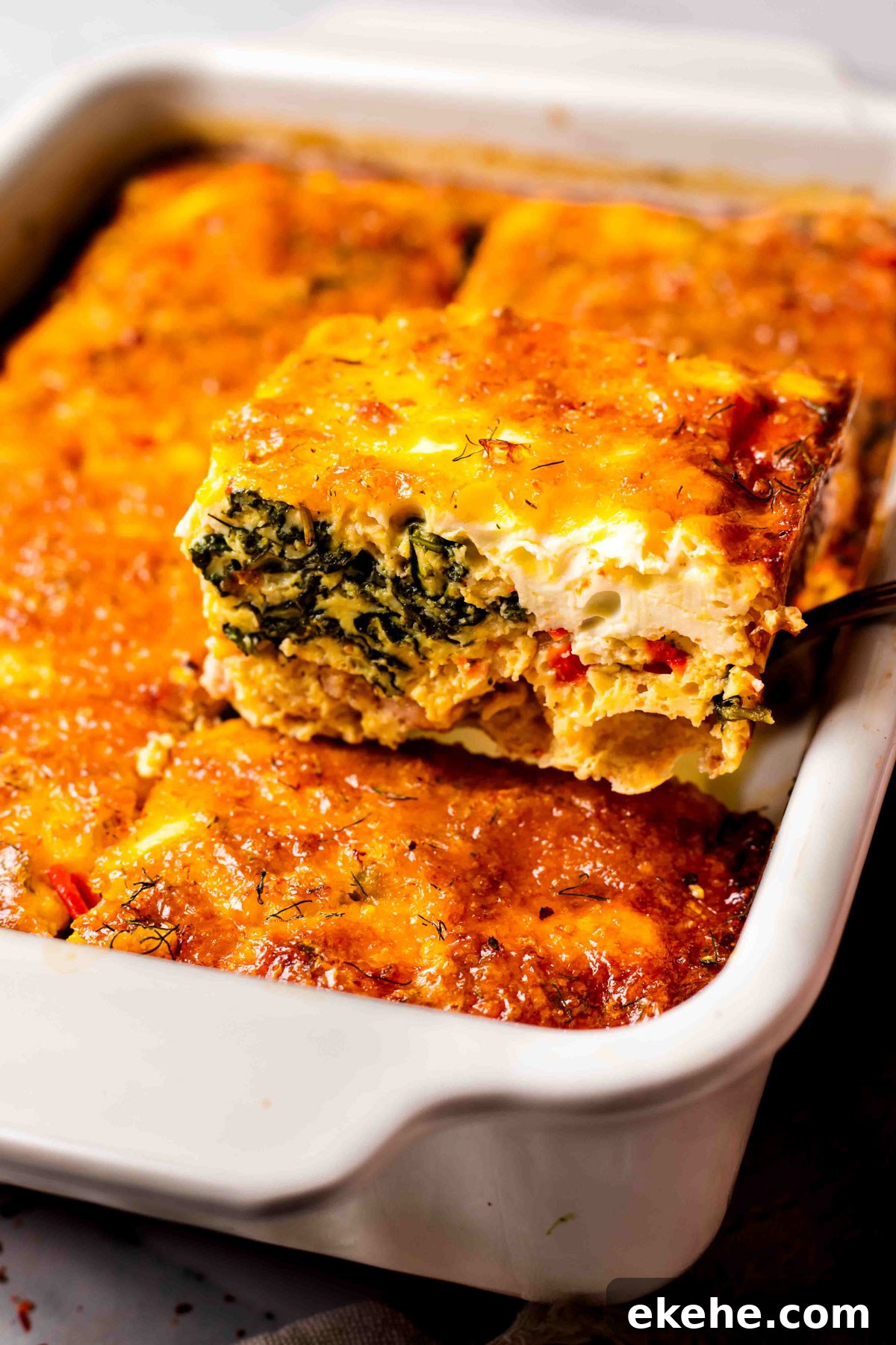 sausage and spinach b breakfast casserole