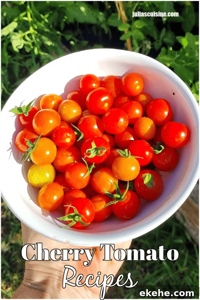 Cherry Tomatoes in a bowl.