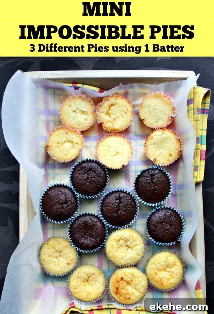 Mini Impossible Pies