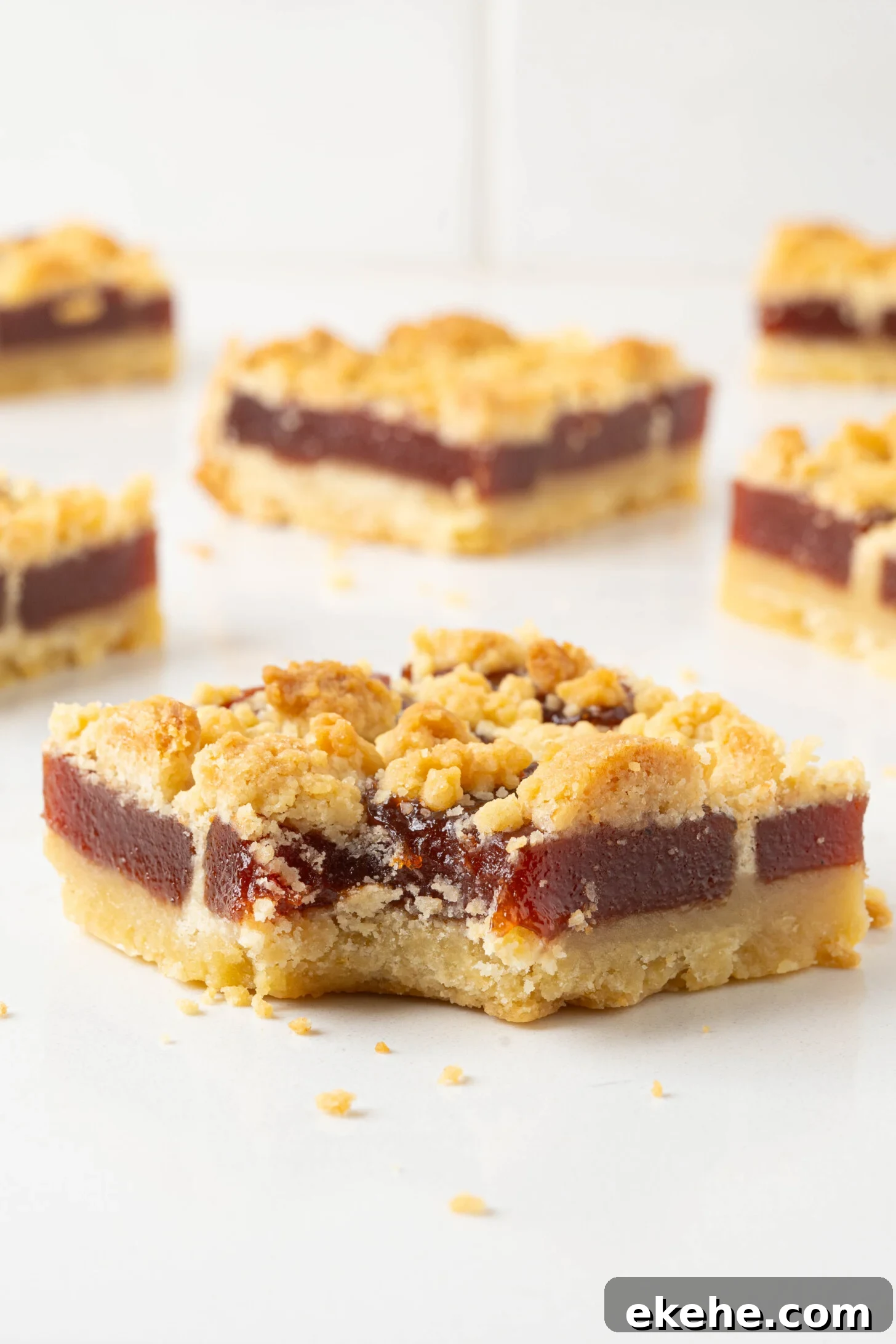 A guava bar on a counter.