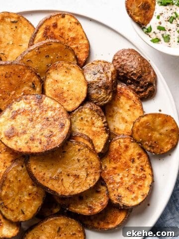 cottage fries on white plate