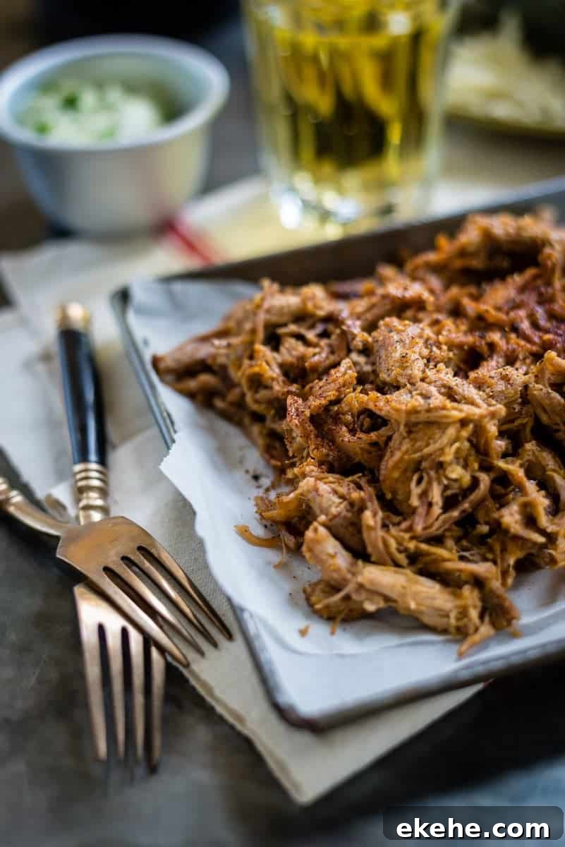 Spicy pulled pork