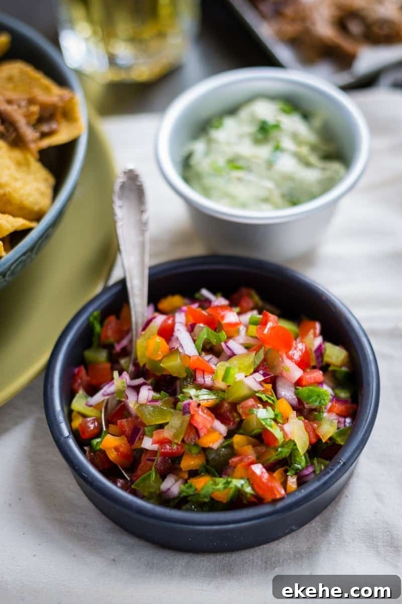 Fresh pico de Gallo