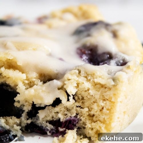 closeup of keto mug cake recipe with glaze on top