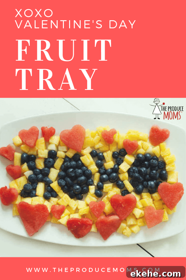 XOXO Fruit Tray full image