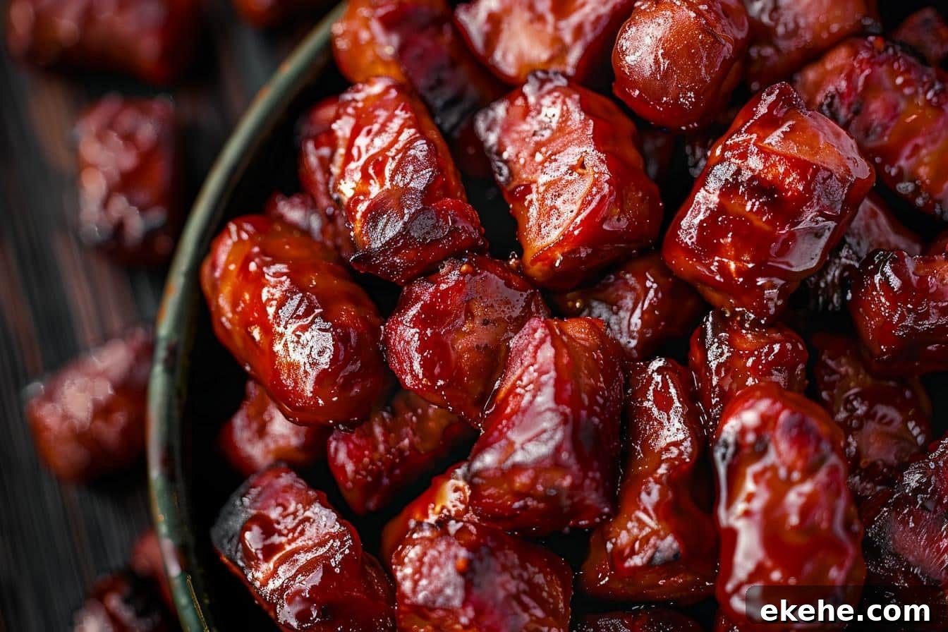 traeger hot dog burnt ends