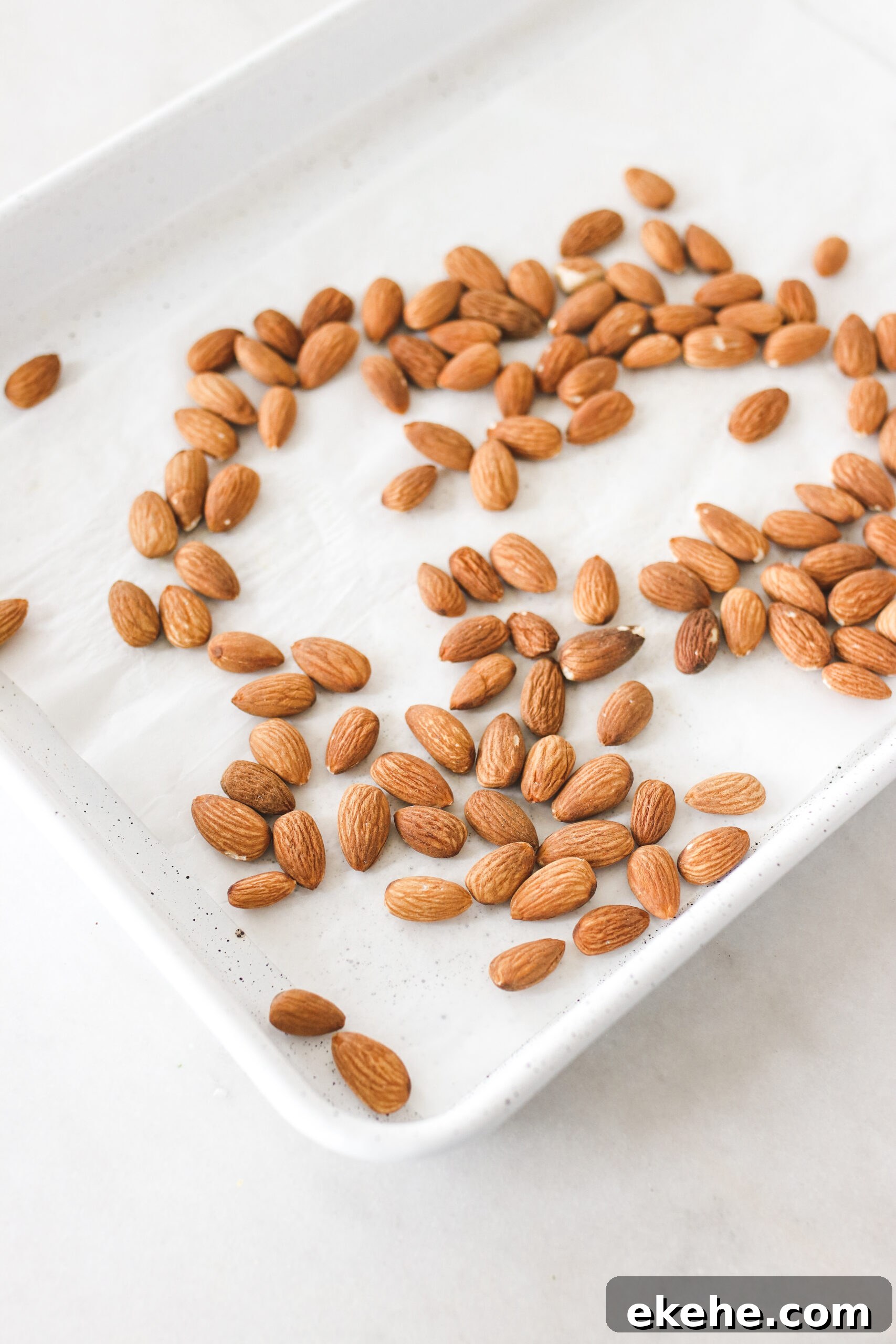 Matcha Dusted Chocolate Almonds