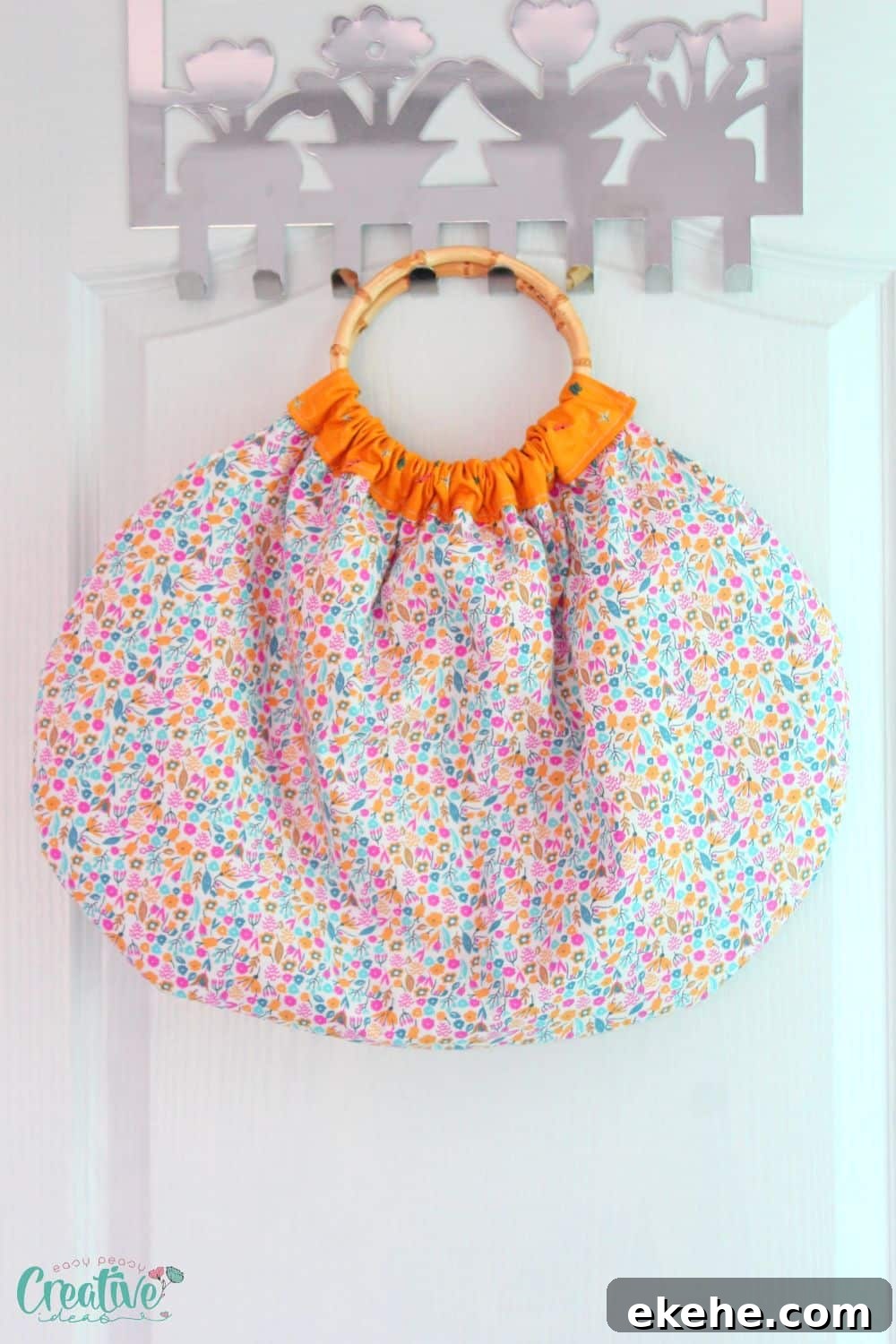 Wooden handle bag pattern
