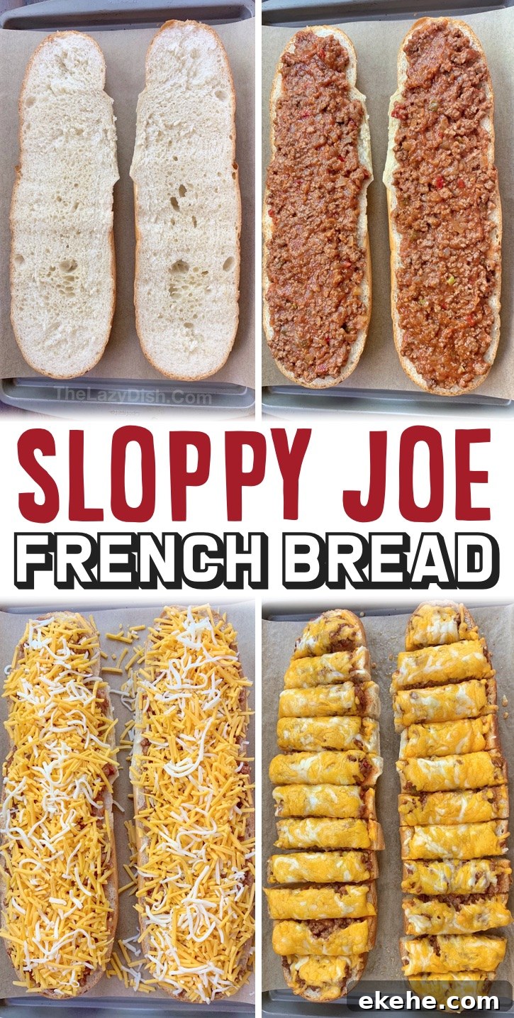 Looking for cheap and easy delicious recipes? This sloppy joe french bread pizza is so simple to make with just a few ingredients including ground beef, french bread, a can of sloppy joe sauce, onion and shredded cheese. It's incredibly yummy! A great idea for last minute dinners served with a salad, or serve it as a party snack / appetizer for game day or family gatherings since it makes for a great finger food. My husband and kids love it! The best comfort food, seriously. So quick and easy to make!