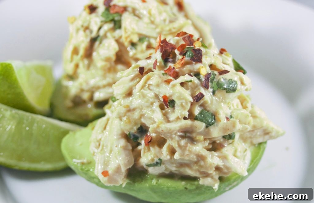 Avocado Chicken Salad